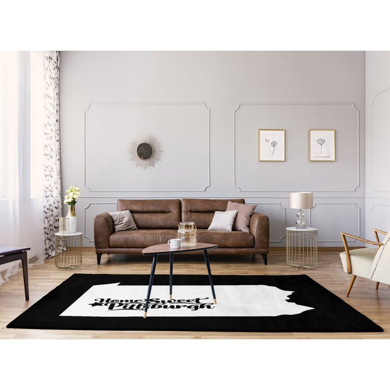 Tapis en poly-chenille pittsburgh pennsylvanie, Rectangle 8 pi x 10 pi