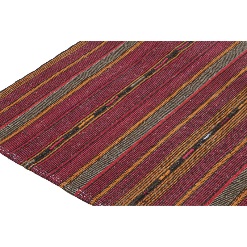Kilim & Flat Weave Hand Woven Wool Area Rug