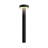 Matte Black Low Voltage Integrated LED Metal Pathway Light-83837248