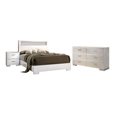 Ensemble de chambre à coucher 3 pièces Donnellson