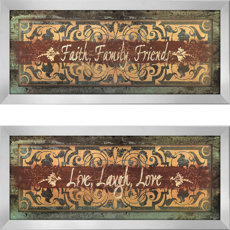 Live Laugh Love 2 pièces