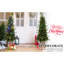 Arbre de Noël festif de 4 pi avec 100 lumières à DEL multicolores, 396 pointes, baies rouges, pin et baies réalistes à base scintillante et baies en PE / branches, pot à paillettes décoratif