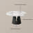 47" Vera Modern Round Dining Table, Sintered Stone Tabletop With Carbon Steel Pedestal Base for Kitchen-90661995-101203444-114647982