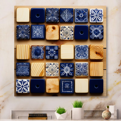 Boho Colors Tiles - Boho Tiles Wall Art