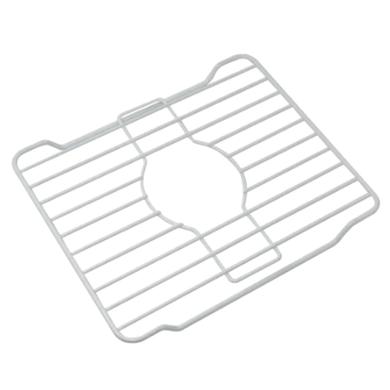 Égouttoir à vaisselle pour au-dessus de l'évier, H 1 po x l 10,13 po x P 12,13 po, Blanc