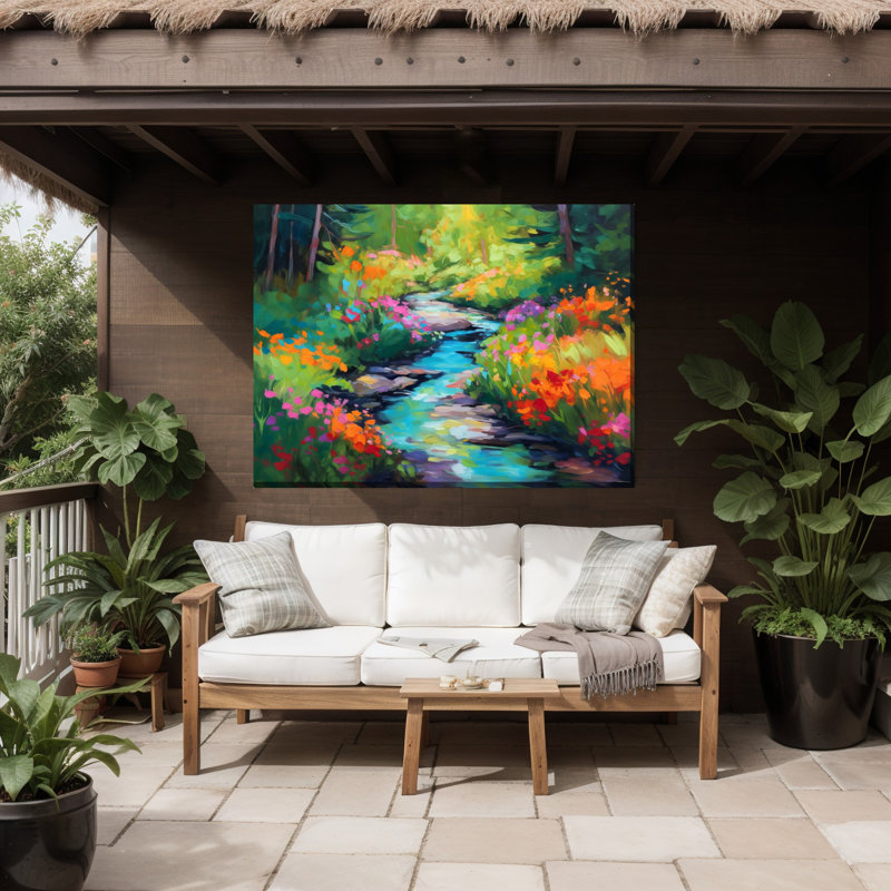 Art sur toile Brilliant Brook
