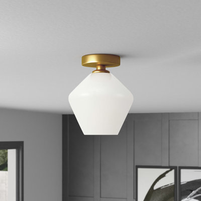 Keaton Glass Flush Mount