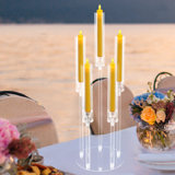 26.8'' H Acrylic Tabletop Candlestick