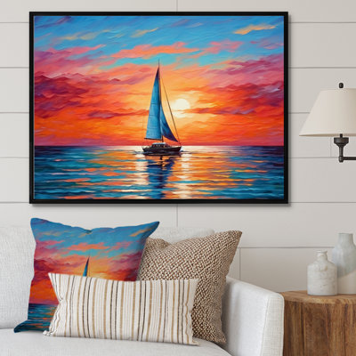 Voilier abstrait Horizon II