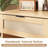 19.7"W 1-Drawer Wood Nightstand （Set Of 2）