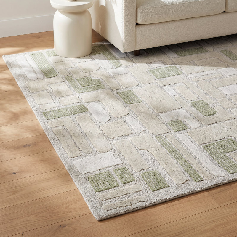 Liborius Handmade Indoor Rug, Rectangle 2' x 3'