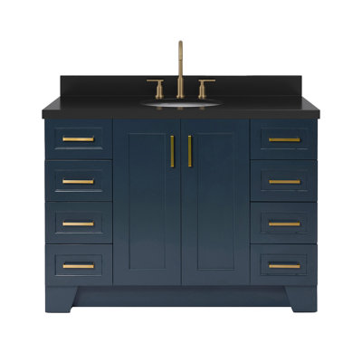 Freitas 48'' Solid Wood Single Bathroom Vanity