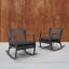 Calvin Rocking Chair with Cushions-1534247275