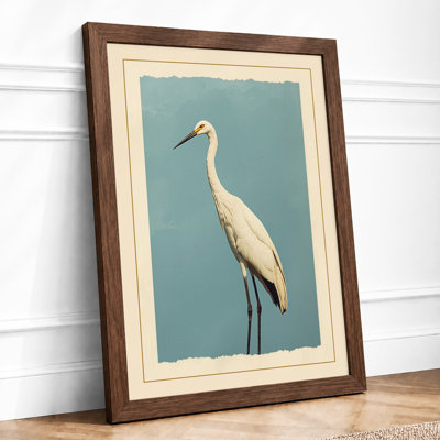 Wading Bird Study Vintage - Print