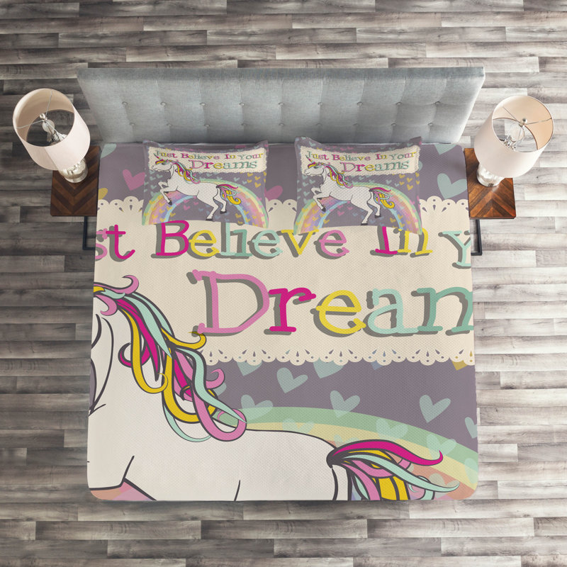 Polyester Coverlet, King Bedspread + 2 Shams