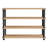 Easy Twist Assembly 4-Tier Shoes Rack In Light Oak-1578147041
