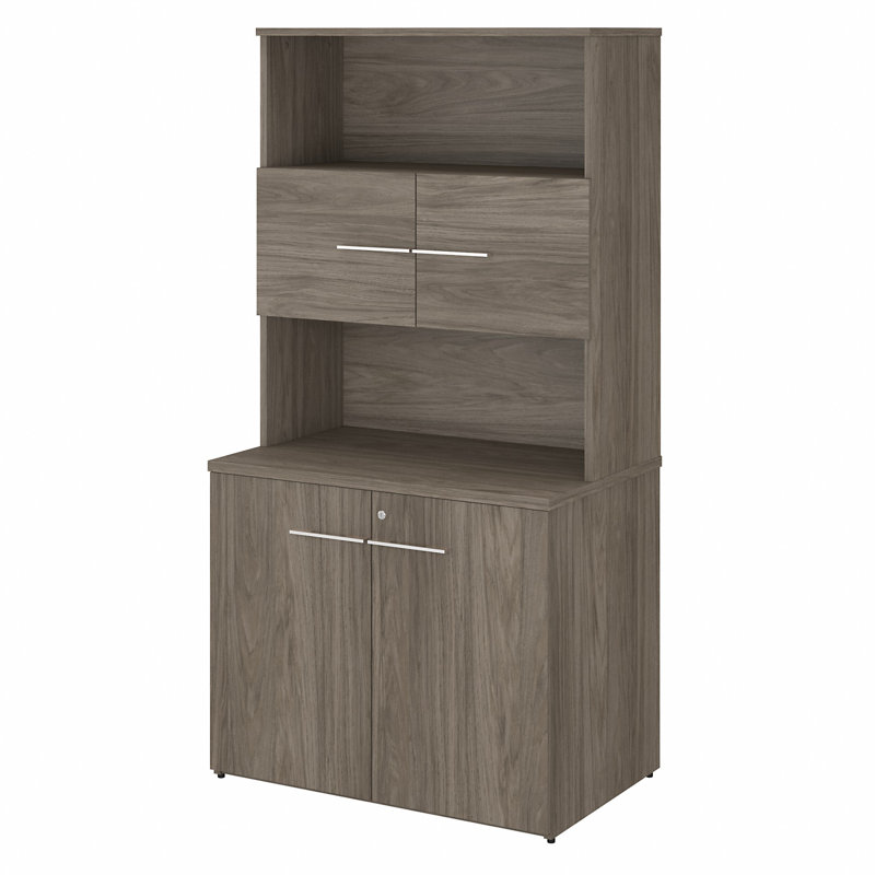 Classeur à 4 tablettes Office 500, Hickory moderne
