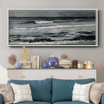 «Moody Sea II», reproduction sur toile flottante