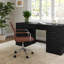 Fauteuil de bureau pivotant avec accoudoirs intégrés Martha Stewart Taytum-89812703-109741879