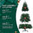 Artificial Christmas Tree With Memory Wire-885111226