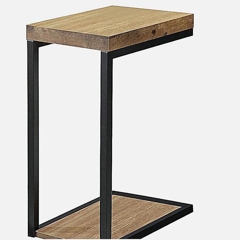 Table de collation noire et antique muscade, Brun