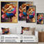 «Rainbow Peony», impression sur toile encadrée-1559779253-1559779248