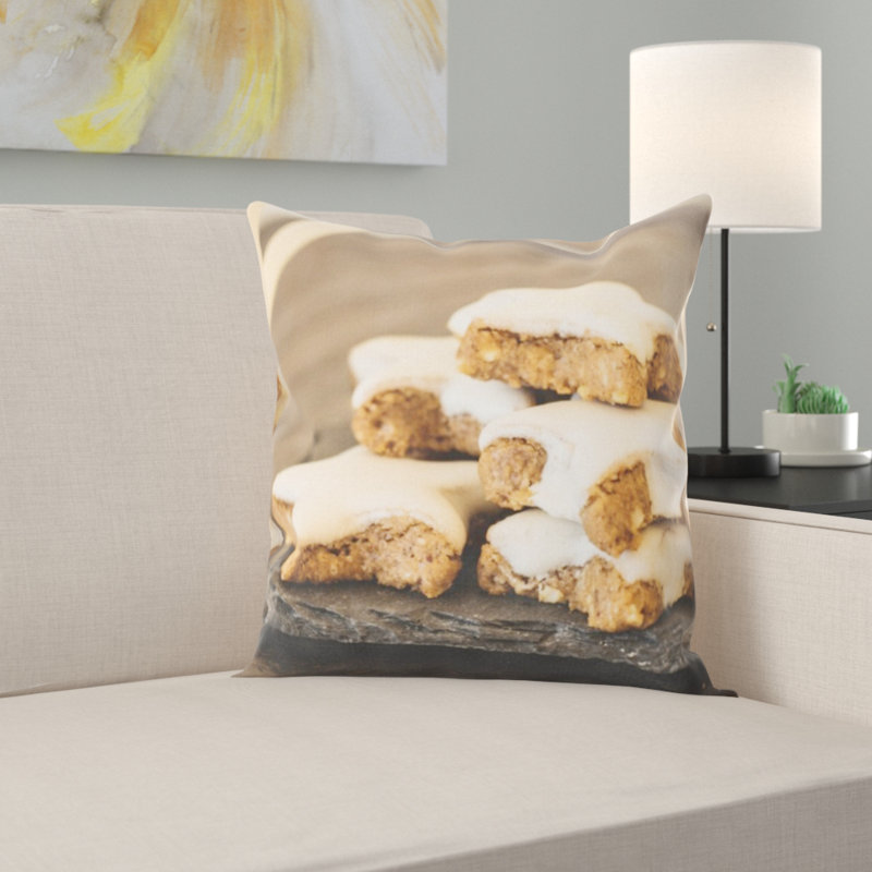 Coussin de noël biscuits