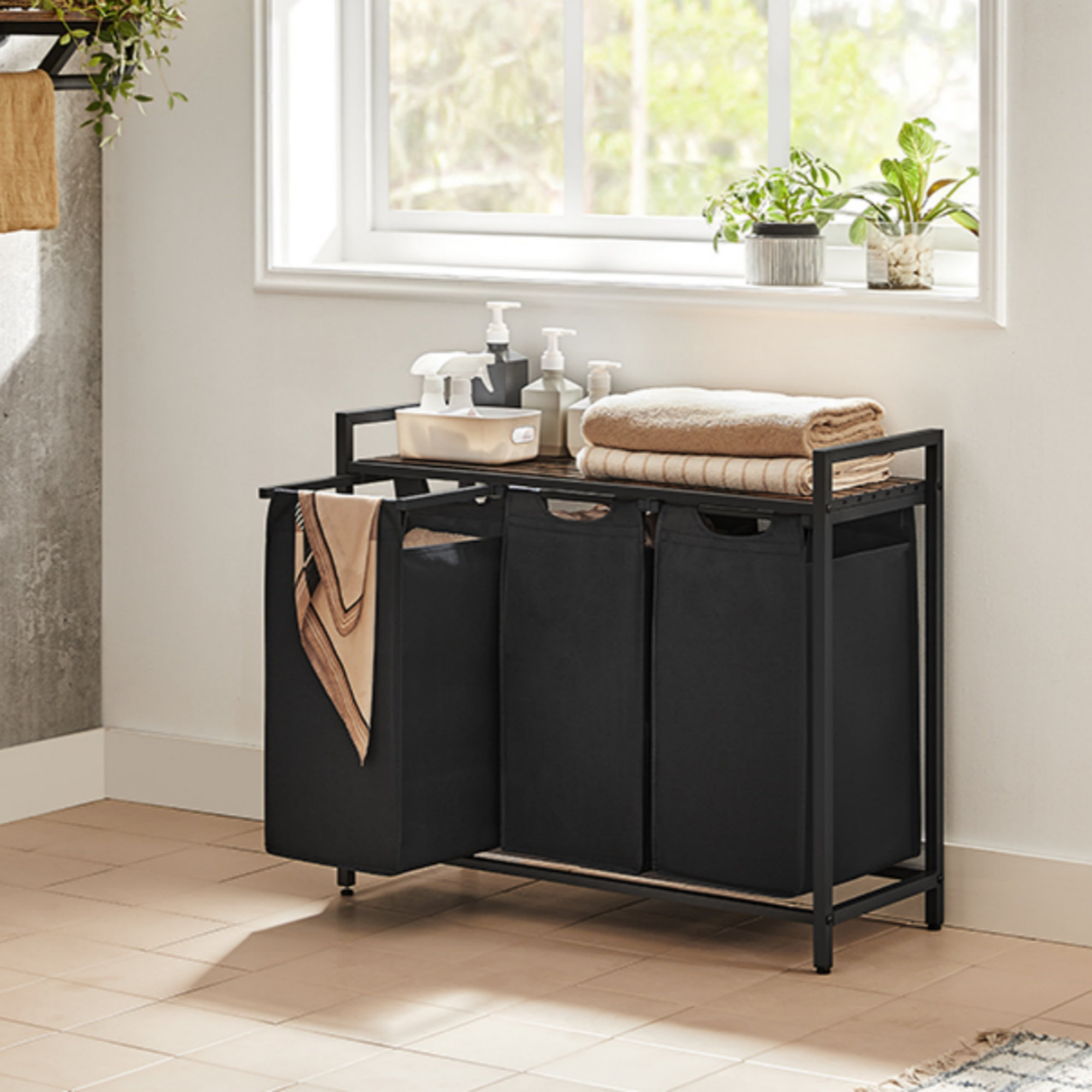 17 Stories Rolling Hamper Set