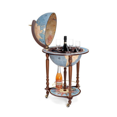 Wood Bar Cart