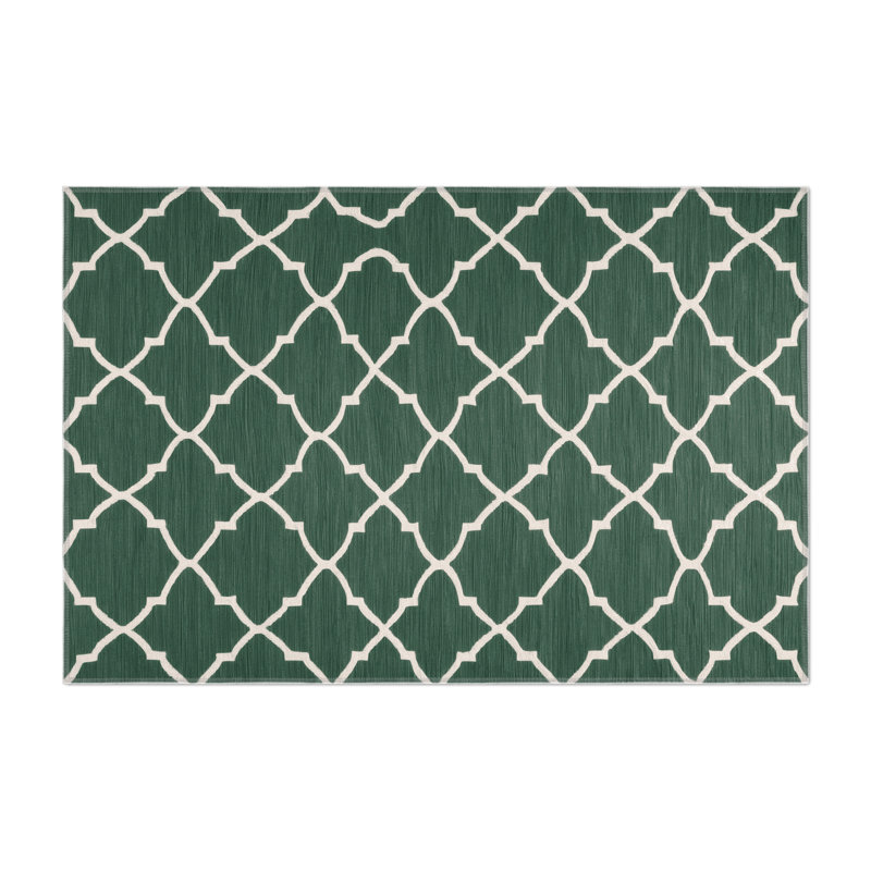 Tapis vert intérieur et extérieur Trellis, Rectangle 9 pi x 12 pi