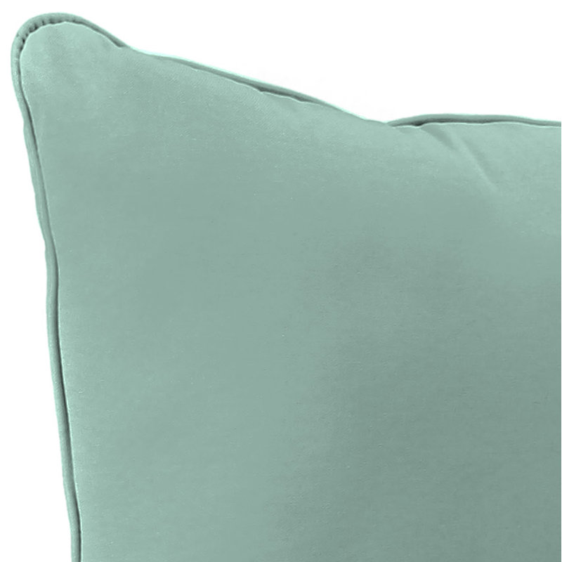 24" x 26.5" Outdoor Deep Seat Chair Cushion Set with Welt, Canvas Spa