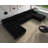 Cylar 138.6'' Wide Velvet Reversible Modular Sofa & Chaise with Ottoman-2072949447