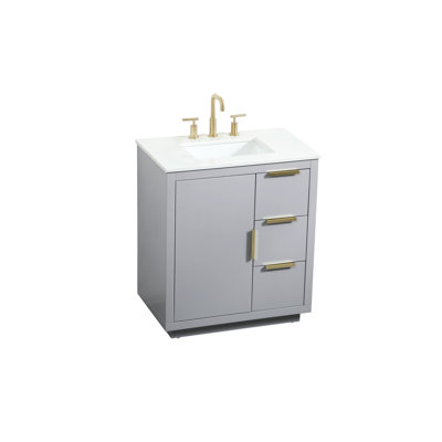 Ensemble de meuble-lavabo simple 30 po Broadlands