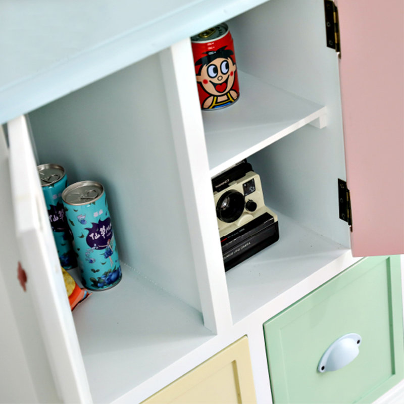 Armoire décorative de chambre à coucher de style nordique