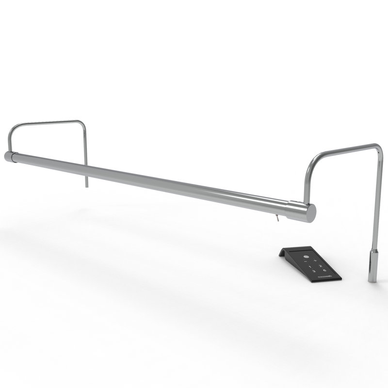Brayden Studio Tru-Slim Plug-In LED Frame Light, SLEDV30, Chrome