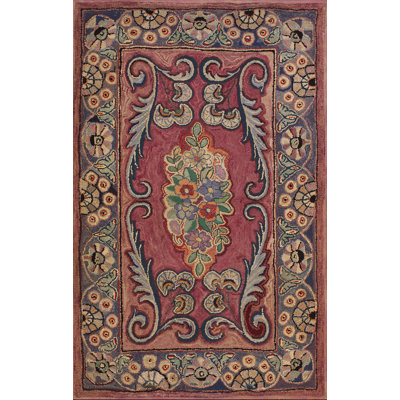 Tapis crocheté Salmon Pink