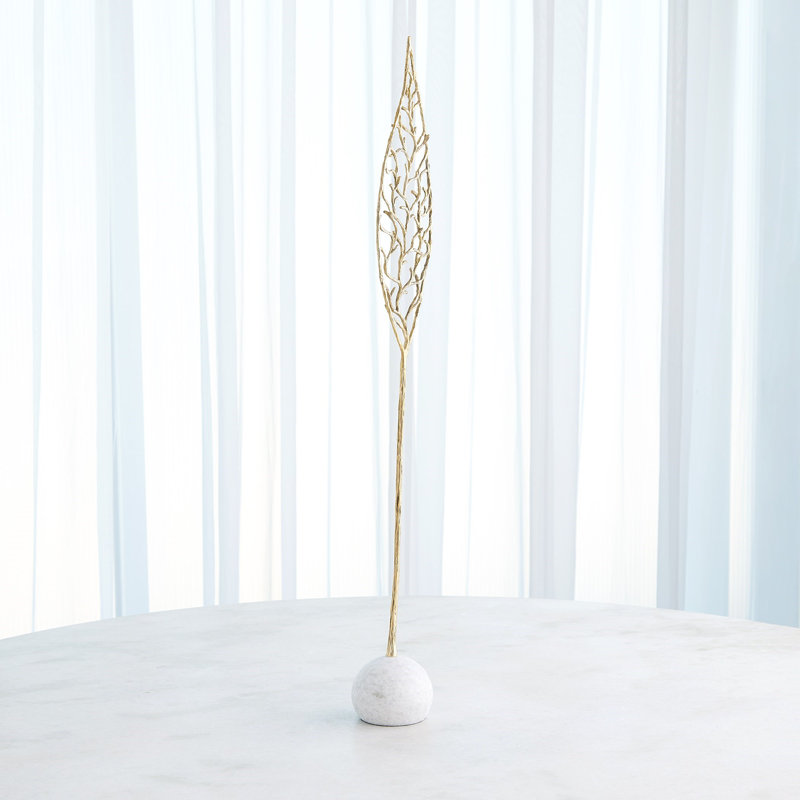 Sprig Sculpture-Lg, 32" H x 4" W x 4.25" D
