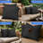 Sunbrella Square Weather Resistant Outdoor Pillow Cover and Insert-746276890-746276876