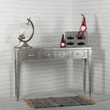 Table en métal au look rétro