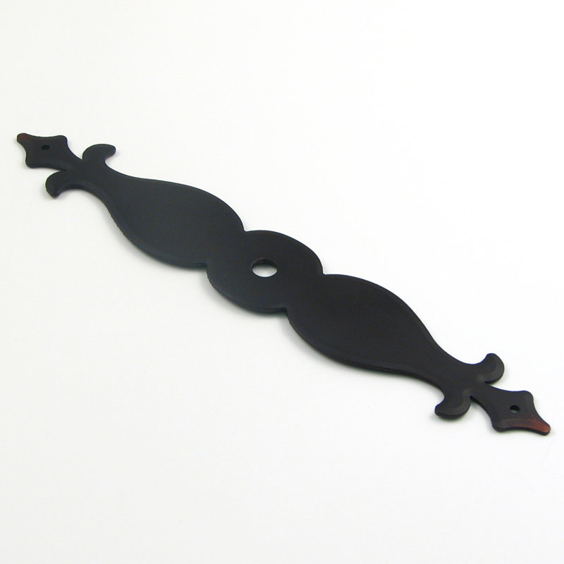 Traditional Knob Backplate, Oil Rubbed Bronze