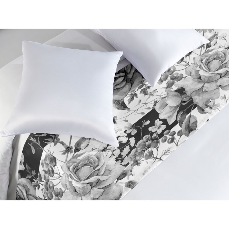 Tapis de couloir Ambesonne Roses, Très grand lit