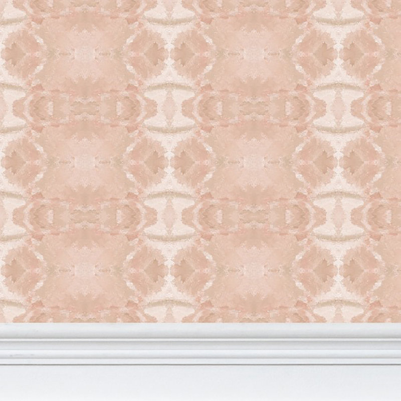 Trees Luxury Wallpaper, Blush Mocha, Matte Paper