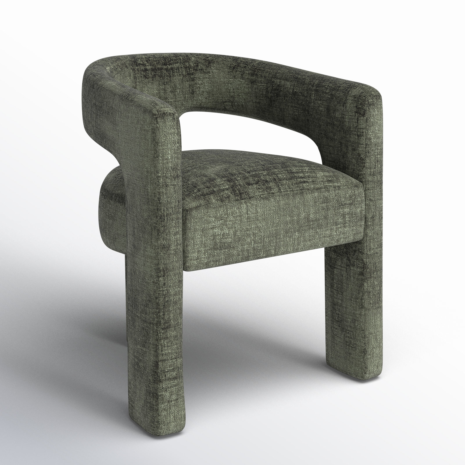 Darlington Dining Table Set, Gwen Forest Microsuede, Washed
