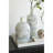 Svirla Vase-Black-And-White Swirl