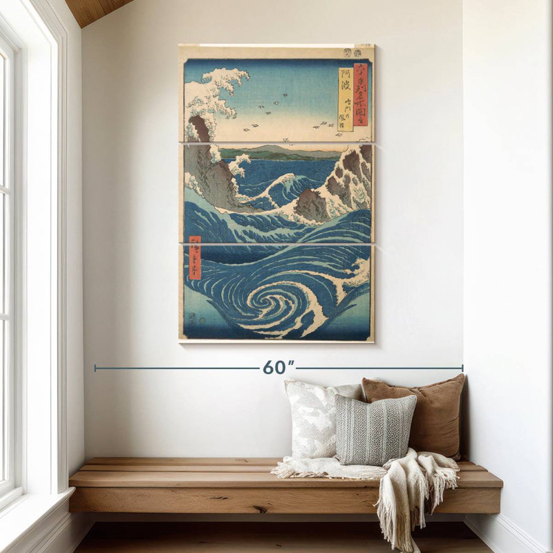 Tourbillon Gillard Naruto, province d'Awa, H 50 po x l 32 po