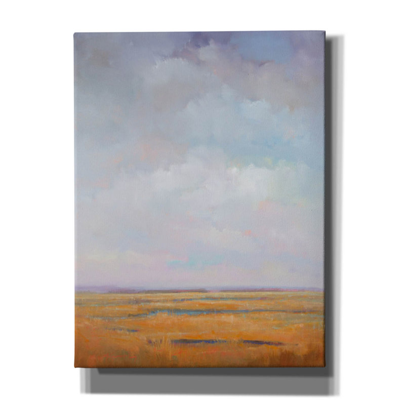 «Midday Marsh» par William Mccarthy, reproduction d'art sur toile, H 16 po x l 12 po x P 0,75 po