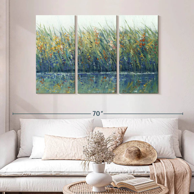 Alvord Wildflower Reflection I, H 32 po x l 50 po