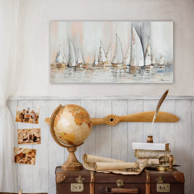 Peinture sur toile tendue
