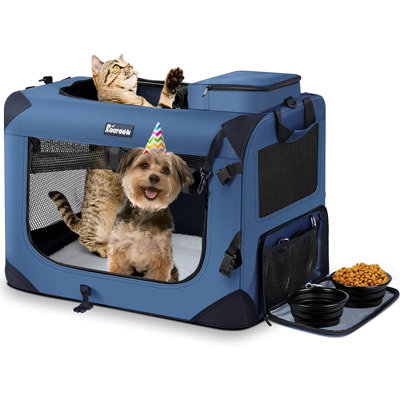 Plastic Collapsible Pet Carrier