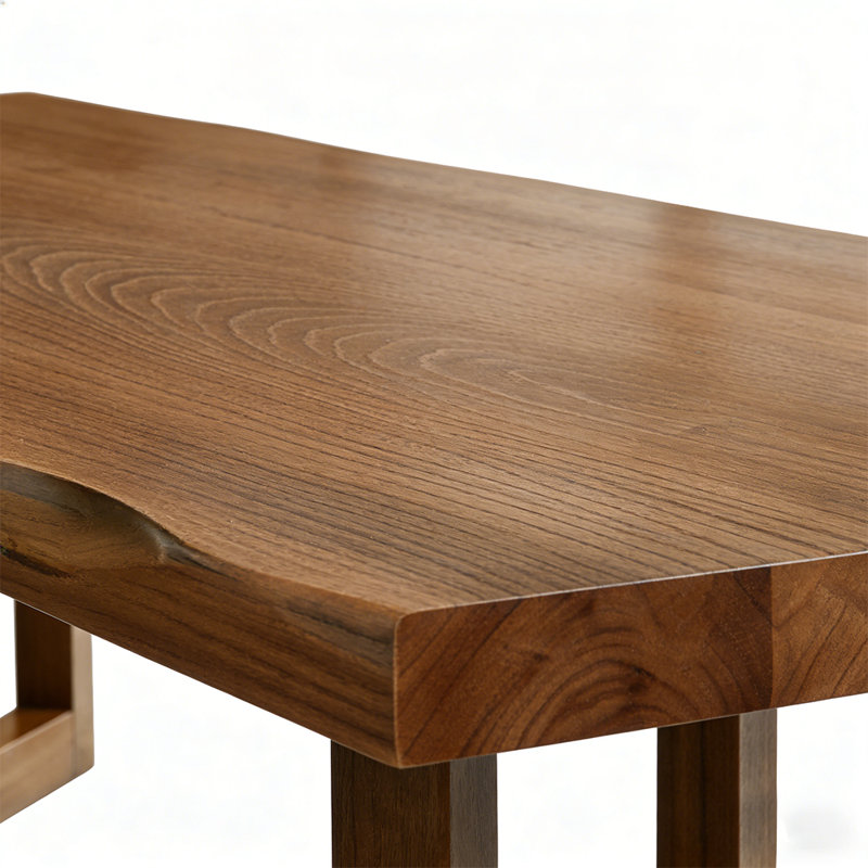 Table de conférence moderne en bois massif | Négociation et bureau, H 29,53 po x L 102,36 po x l 39,37 po